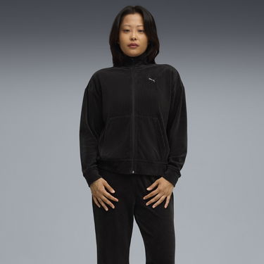 Súprava Puma Women's Corduroy Tracksuit Čierna | 688164_01, 2