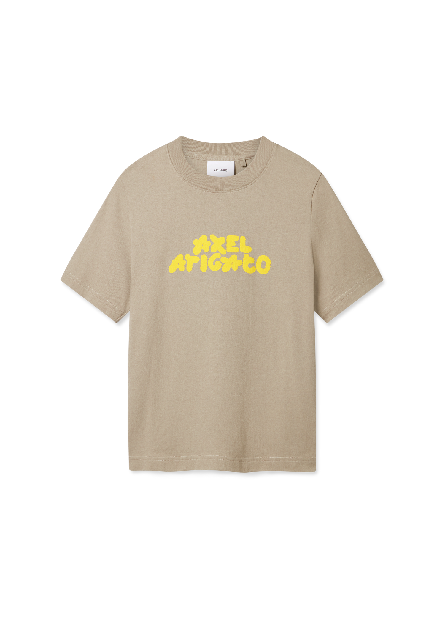Tričko AXEL ARIGATO Bubble T-Shirt Béžová | A3848004, 0