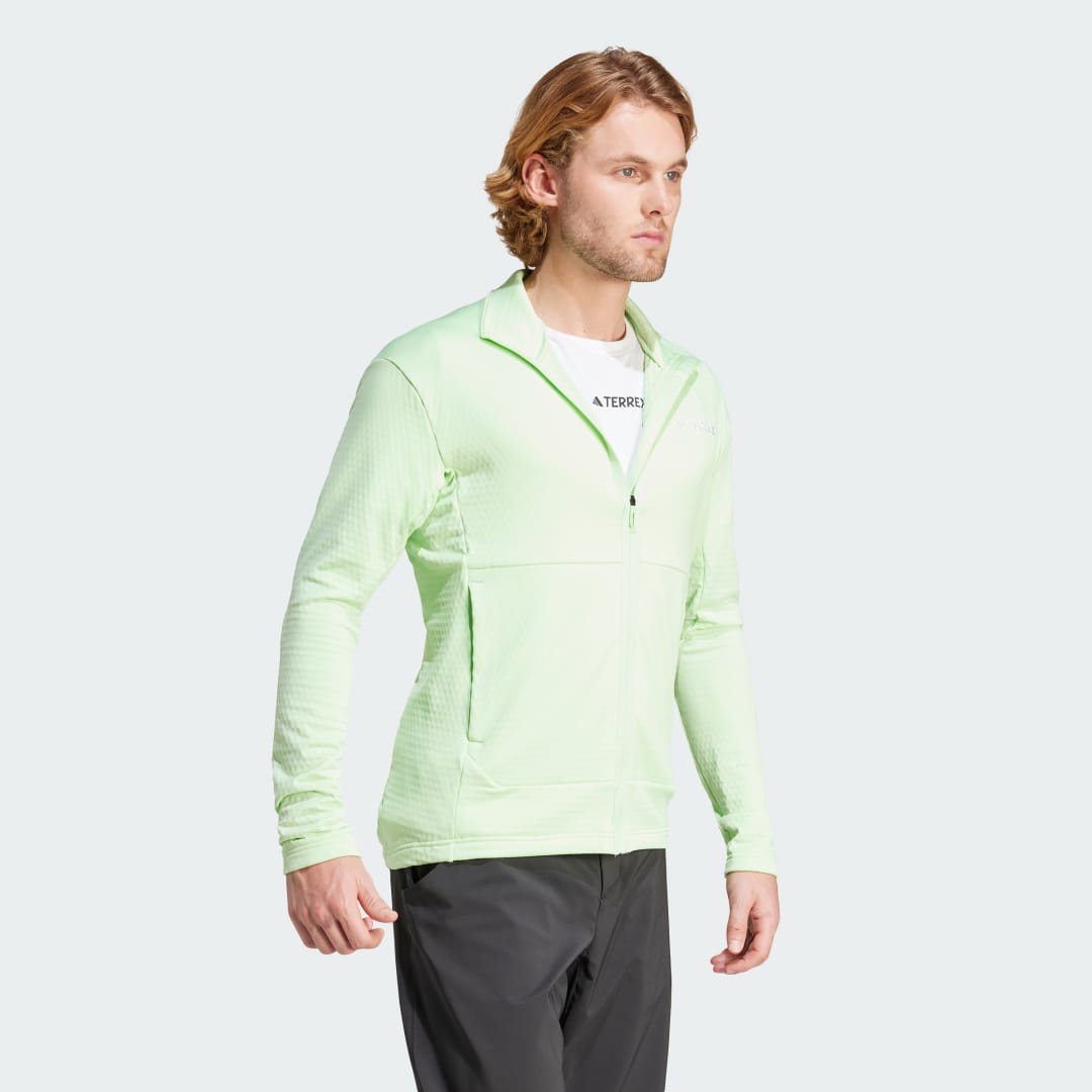 Vetrovka adidas Performance Terrex Multi Light Fleece Full-Zip Jacket Zelené | IQ3741, 1