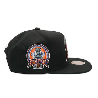 Šiltovka Mitchell & Ness New Jersey Devils Top Spot Snapback Čierna | HHSS6743-NJDYYPPPBLCK, 1