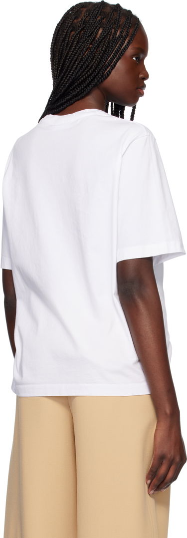 Tričko MAISON KITSUNÉ Maison Kitsuné Baby Fox Patch Comfort T-Shirt Biela | OW00130KJ0008, 2