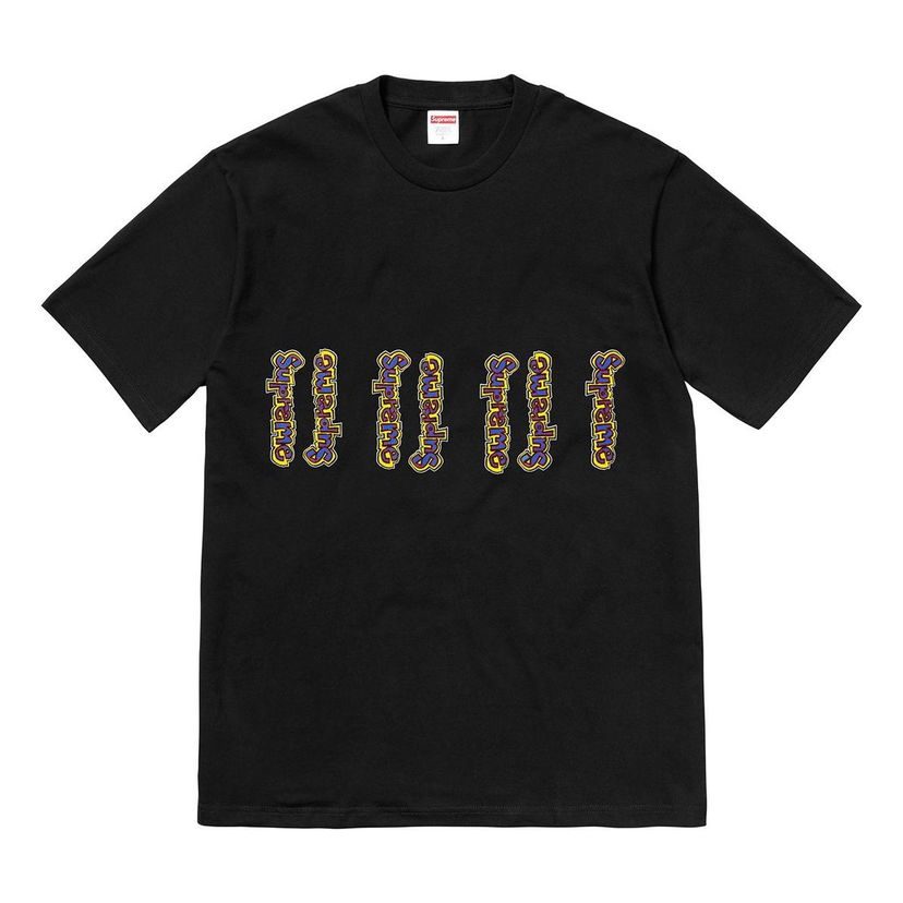 Tričko Supreme Gonz Logo Graphic T-Shirt Čierna | SUP-SS18-437