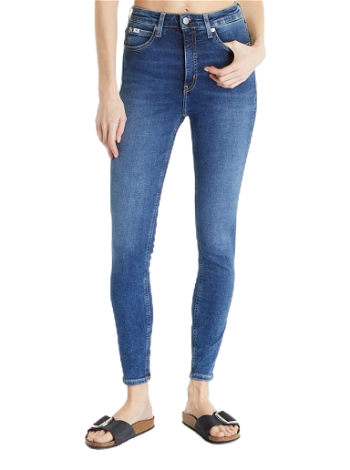 CALVIN KLEIN Jeans High Rise Super Skinny Ankle J20J220614 1BJ