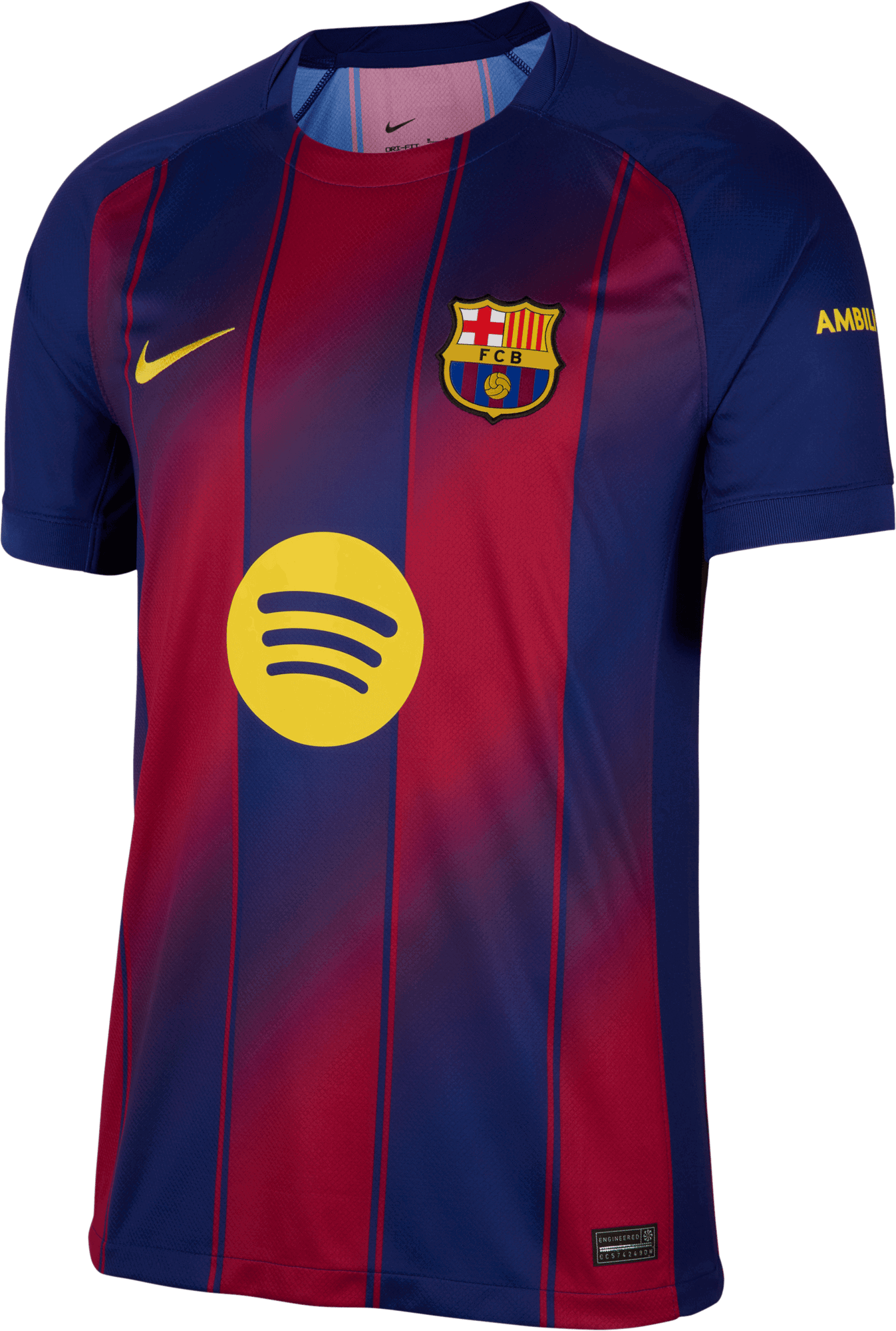 Dres Nike FC Barcelona Home Stadium Short Sleeve Jersey 2025/26 Modrá | hj4590-456, 0