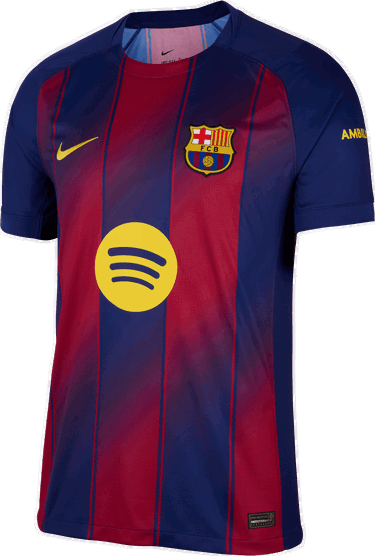 Dres Nike FC Barcelona Home Stadium Short Sleeve Jersey 2025/26 Modrá | hj4590-456, 0