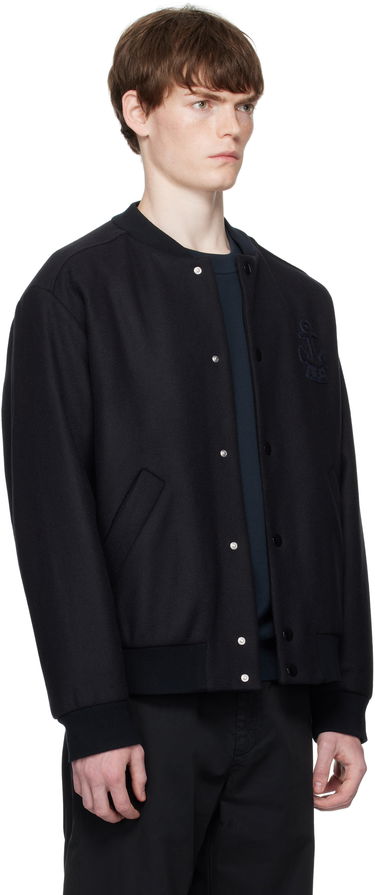 Bomber bunda A.P.C. A.P.C. Micka Wool Bomber Jacket Čierna | WVBDE-M32010, 1