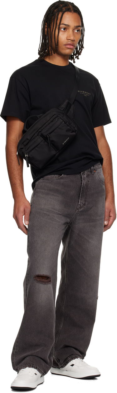 Ľadvinka Givenchy Essential U Nylon Belt Bag Čierna | BK50F8K1ZL001, 3