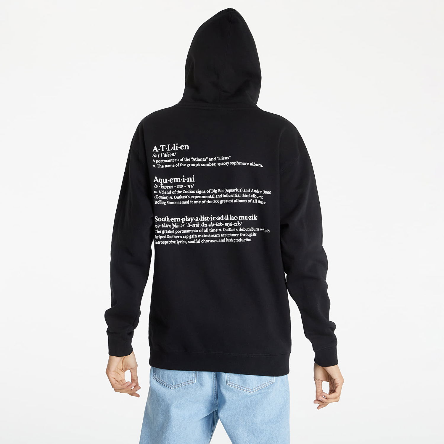 Mikina Pleasures Vocabulary Hoody Čierna | P22SP060 Black, 0