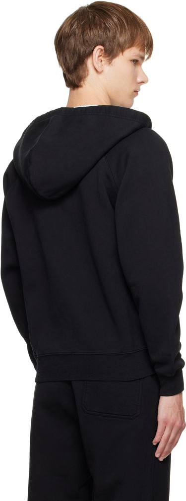 Mikina Tom Ford TOM FORD Cotton Zip Hoodie Čierna | JDL010-JMC072, 2