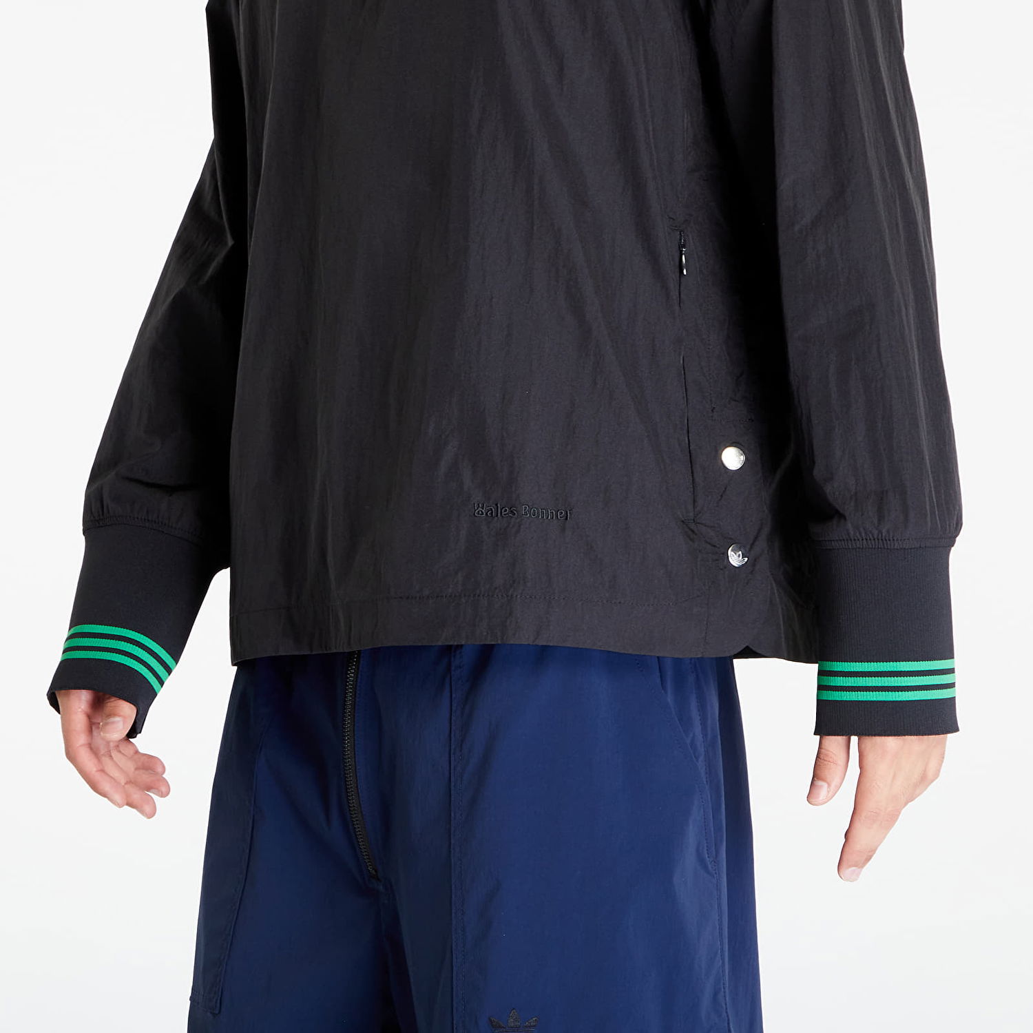 Vetrovka adidas Originals Wales Bonner x Nylon Track Top Čierna | IT9775, 1