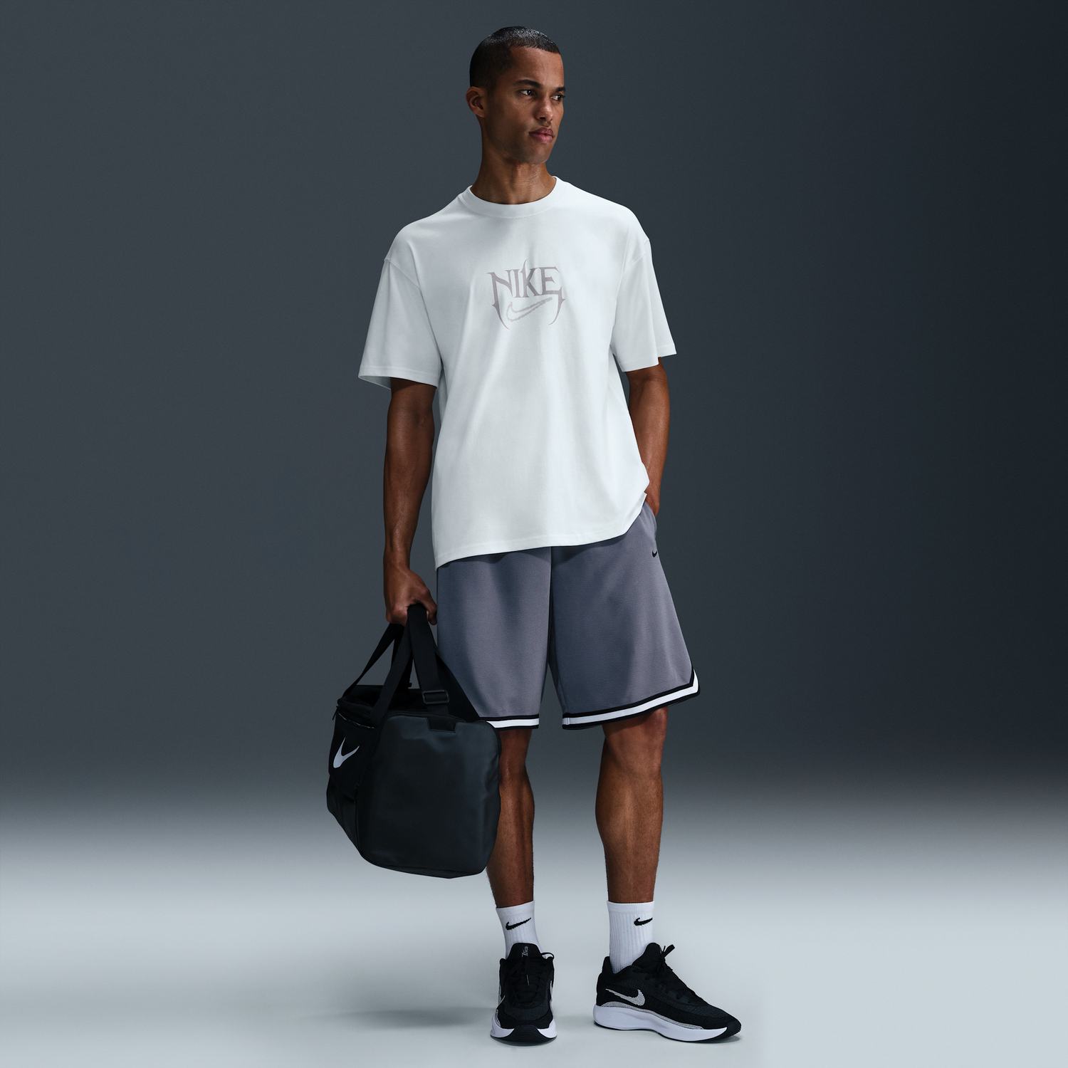 Tričko Nike Max90 Basketball T-Shirt Biela | HJ3431-121, 1
