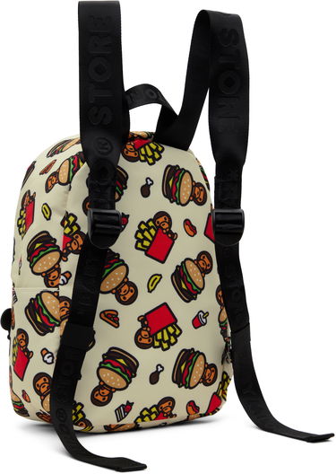 Batoh BAPE BAPE Fast Food Mini Backpack Béžová | 0MXBGW4279XXO, 2