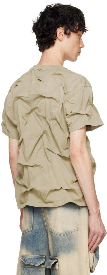 Tričko Who Decides War Who Decides War 'Gianthood' Distressed Graphic T-Shirt Béžová | 1110140022FW24, 2
