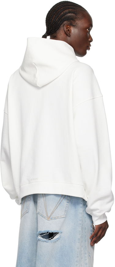 Mikina We11done Monster Print Hoodie Biela | WD-TH2-24-831-U-IV, 2