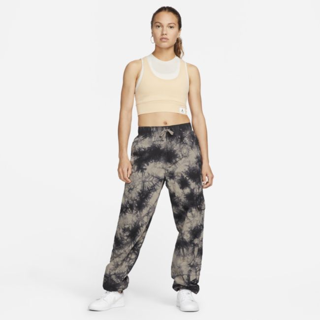 Crop Top Jordan Essentials Cropped Top Hnedá | DN0602-268, 0
