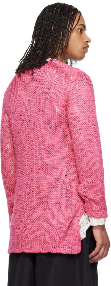 Sveter Comme des Garçons Homme Plus Droptail Sweater Ružová | PO-N008-051, 2