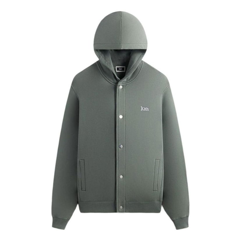 Mikina KITH Williams VI Hoodie Zelené | KHM031899-307