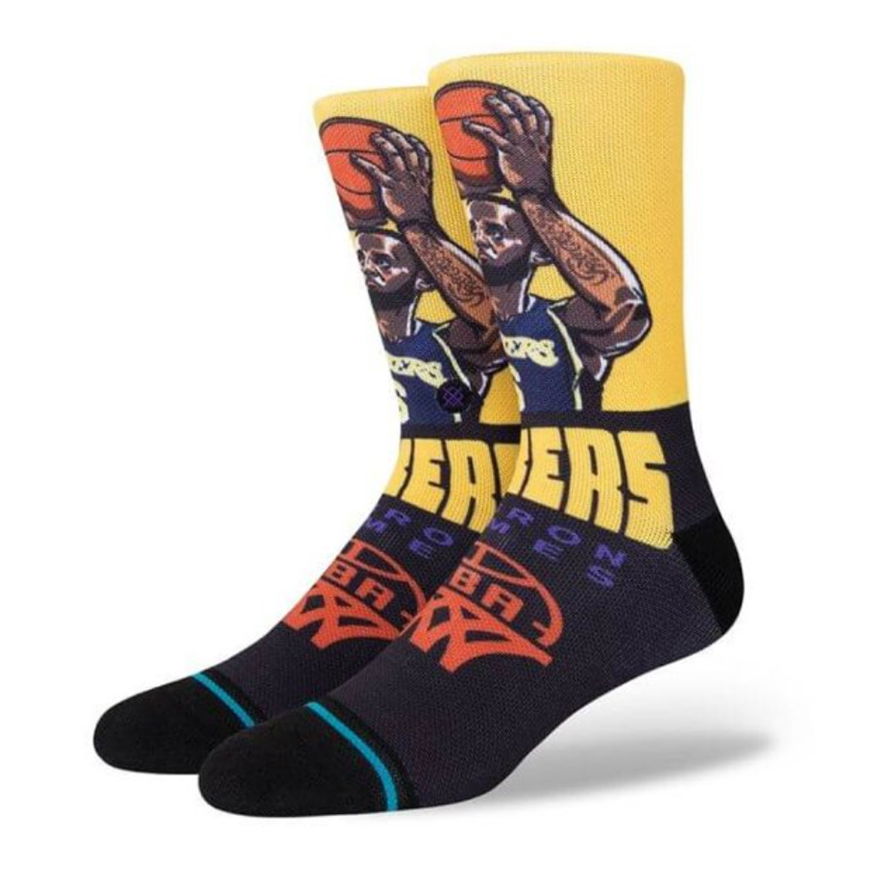Ponožky Stance Graded LeBron Socks Rôznofarebný | A558C21GRL-GLD, 0