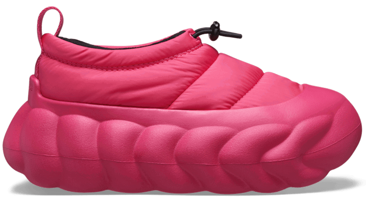 Tenisky a topánky Crocs Overpuff Shorty Shoes Ružová | 210668-6ZQ