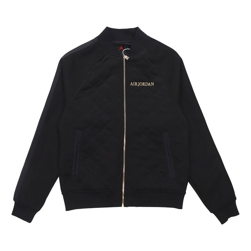 Bomber bunda Jordan Jordan Athleisure Stand Collar Jacket Čierna | BQ5772-010