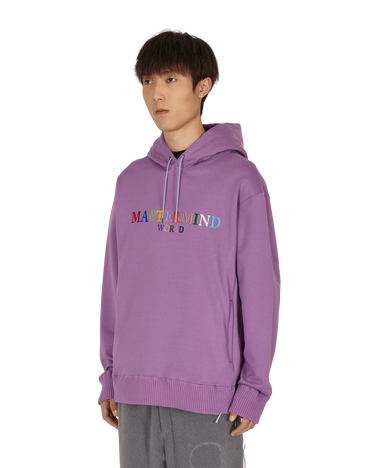 Mikina Mastermind WORLD Logo Hoodie Fialová | MW21S07-SW029-010 004, 2