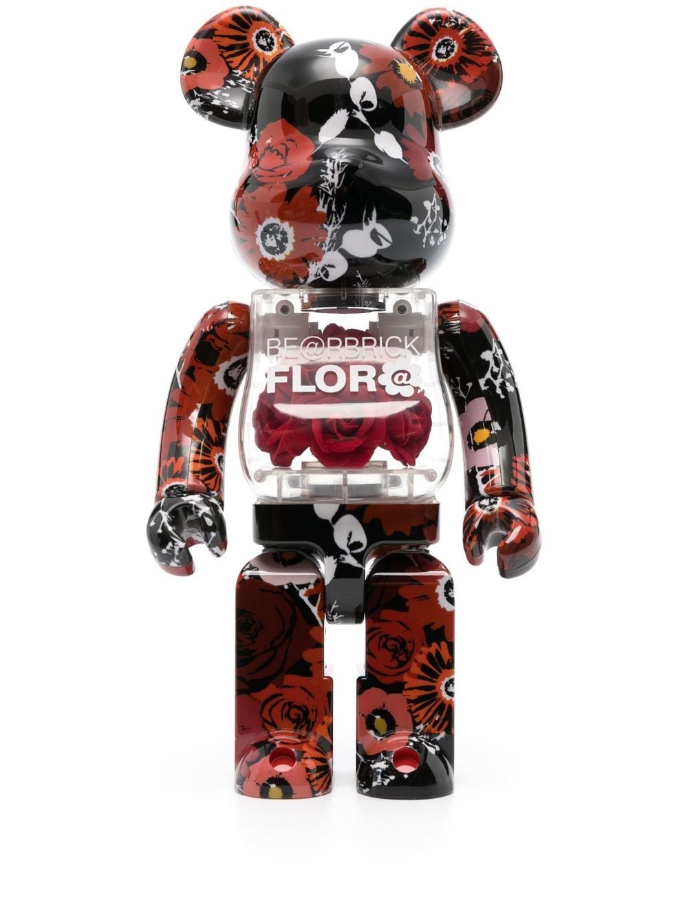 Zberateľské Medicom Toy Be@rbrick Flor@ 400％ figure - Black Hnedá | 453095660209718033905, 0
