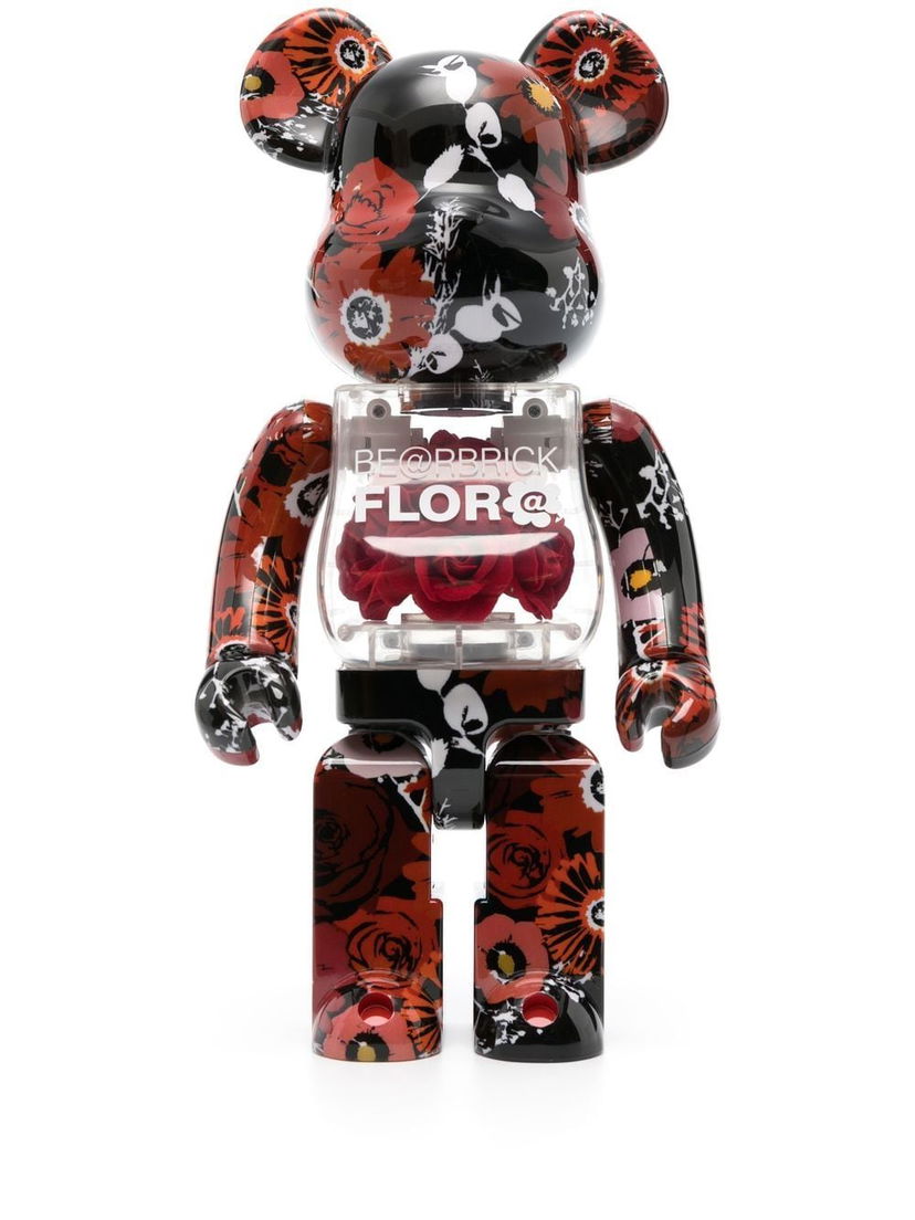 Zberateľské Medicom Toy Be@rbrick Flor@ 400％ figure - Black Hnedá | 453095660209718033905