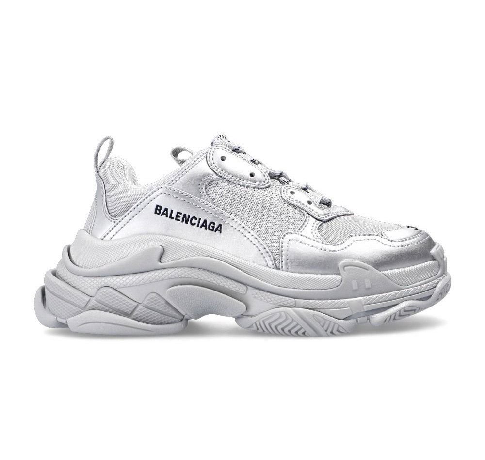 Tenisky a topánky Balenciaga Triple S W Metalická | 524039W2FS28100, 0