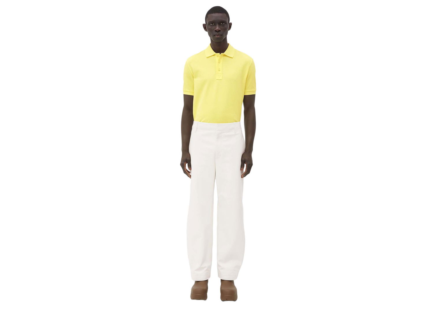 Polo tričko Bottega Veneta Polo Tee Žltá | 682544V01G07400, 0