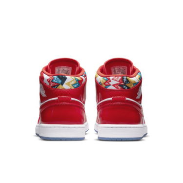 Tenisky a topánky Jordan Air Jordan 1 Mid SE "Barcelona Sweater" Červená | DC7294-600, 3