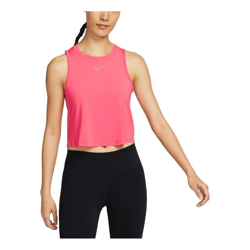 Tielko Nike Classic Dri-FIT Training Crop Tank Ružová | FN2846-629