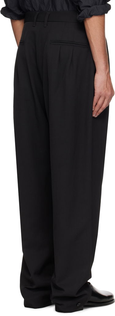 Nohavice LEMAIRE Lemaire Drawstring Pleated Trousers Čierna | PA1168 LF1362, 2