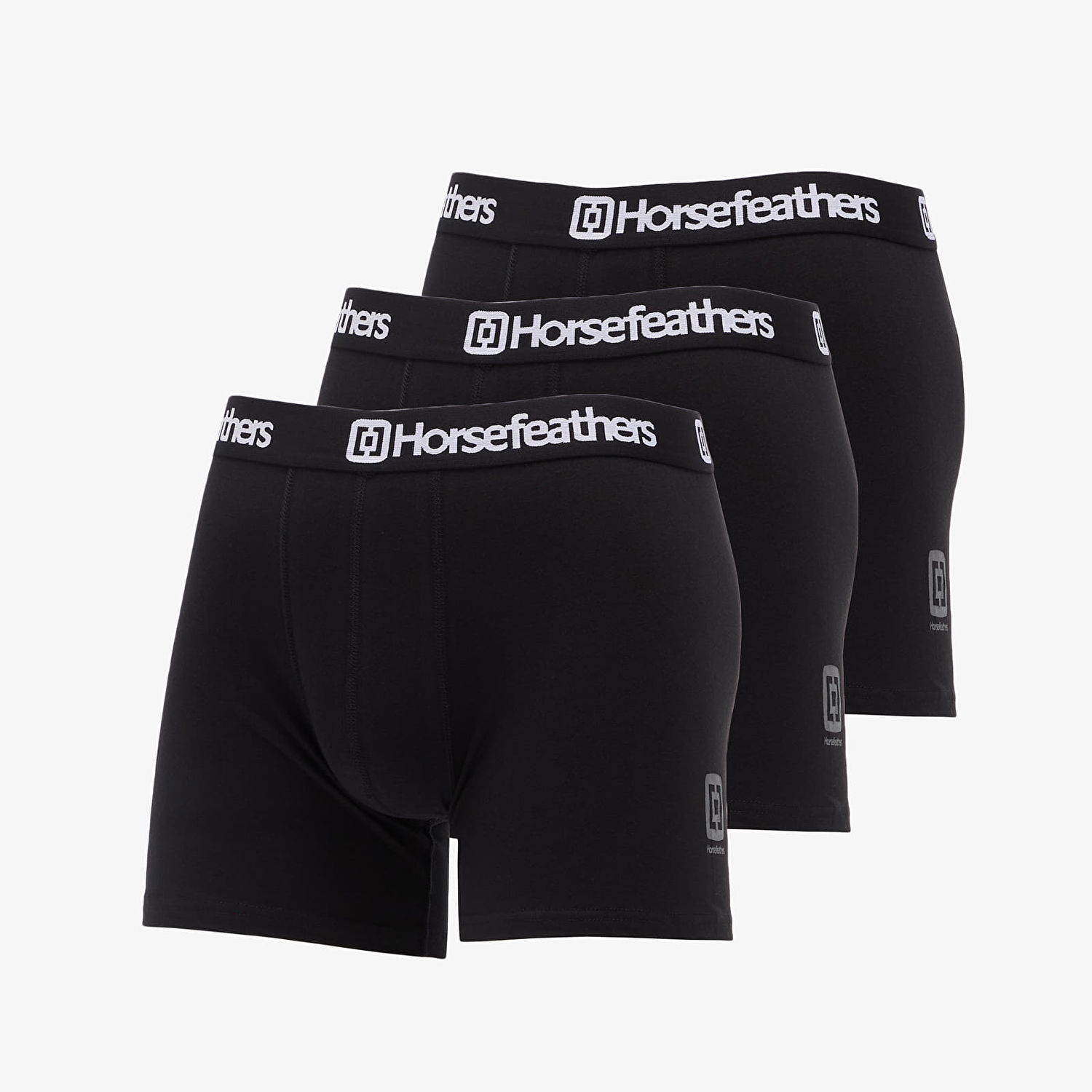Boxerky Horsefeathers Dynasty 3Pack Boxer Čierna | AM067A, 0