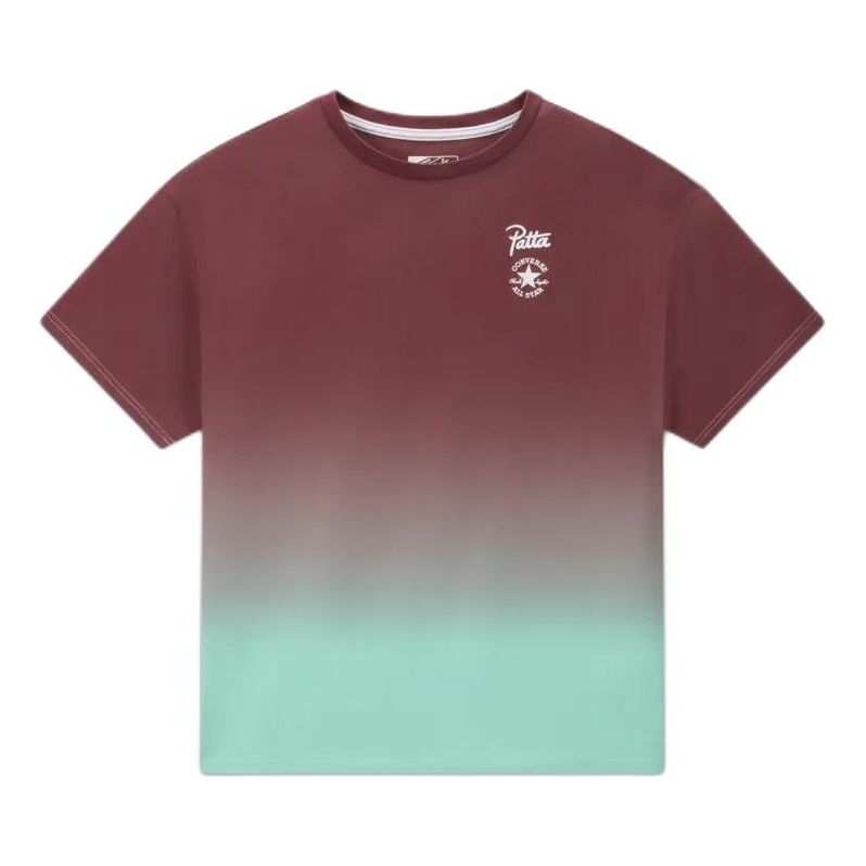 Tričko Converse Gradient T-Shirt Zelené | 10026931-220