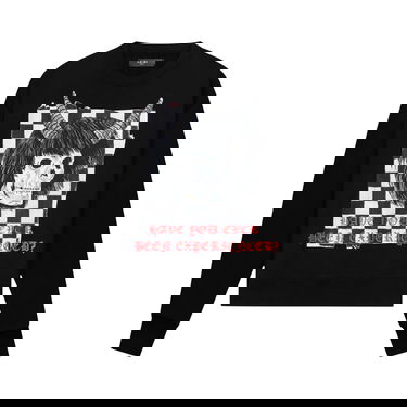 Mikina AMIRI x Wes Lang Checker Skull Crew Čierna | AW22MJG009 001 BLAC, 1