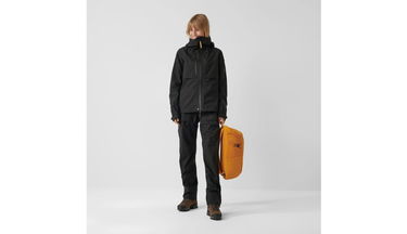 Vetrovka FJÄLLRÄVEN Keb Eco-Shell Jacket Čierna | F89600-550, 4