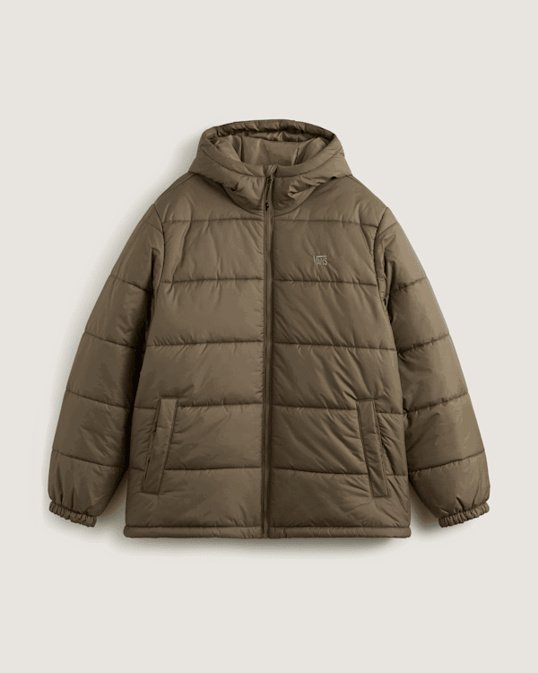 Prešívaná bunda Vans Vans Hillgate Puffer Jacket Hnedá | VN000PJ89JC, 0