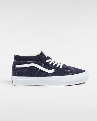 Tenisky a topánky Vans Premium Sk8-mid 83 Shoes (lx Pig Suede Baritone Blue) Unisex Blue, Size 3.5 Navy | VN000CQQCIE, 0