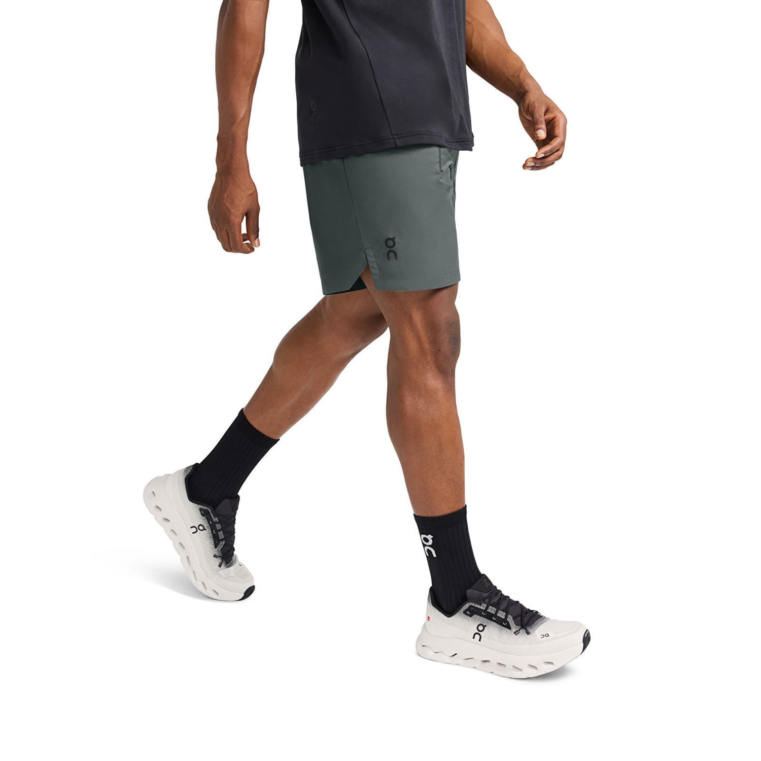 Šortky On Running Shorts On All-day Shorts Lead/ Black Čierna | 1MD30150583, 1