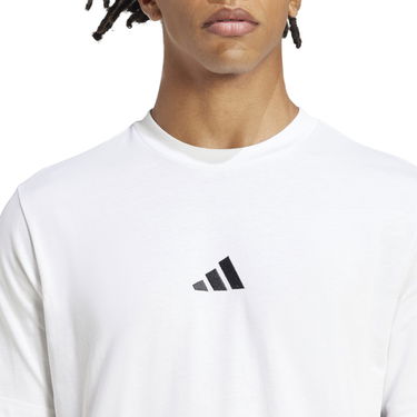 Tričko adidas Performance 3S SJ T-Shirt Biela | JE6388, 4