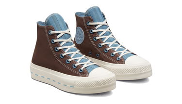 Tenisky a topánky Converse Chuck Taylor All Star Lift Platform Hnedá | 572708C, 2