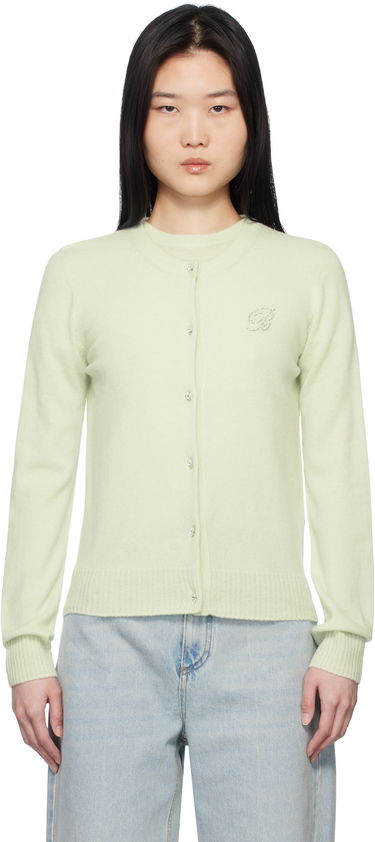 Sveter Blumarine Blumarine Cashmere Cardigan Zelené | P522M550A, 0