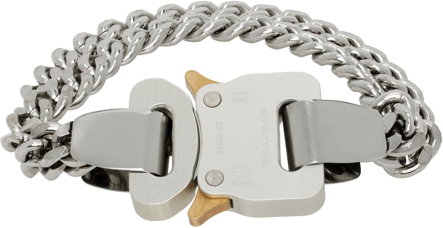 Náramok 1017 ALYX 9SM ALYX 9SM Chain Buckle Bracelet Metalická | AAUJW0218OT01, 0