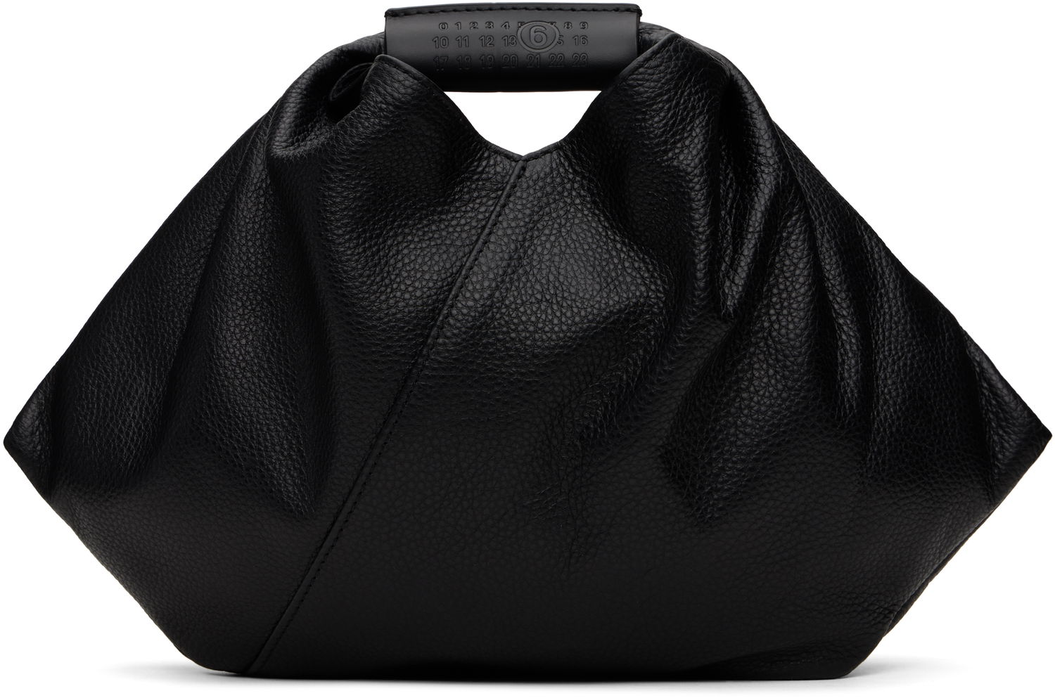 Kabelka Maison Margiela MM6 Maison Margiela Triangle Leather Tote Čierna | SB5WD0029 P7255, 0