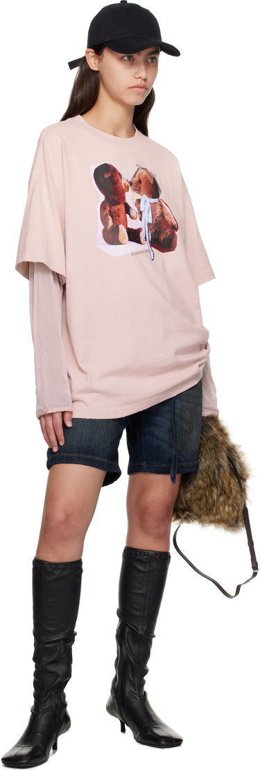 Šortky Acne Studios Acne Studios Loose Fit Denim Shorts Modrá | CE0067-, 3