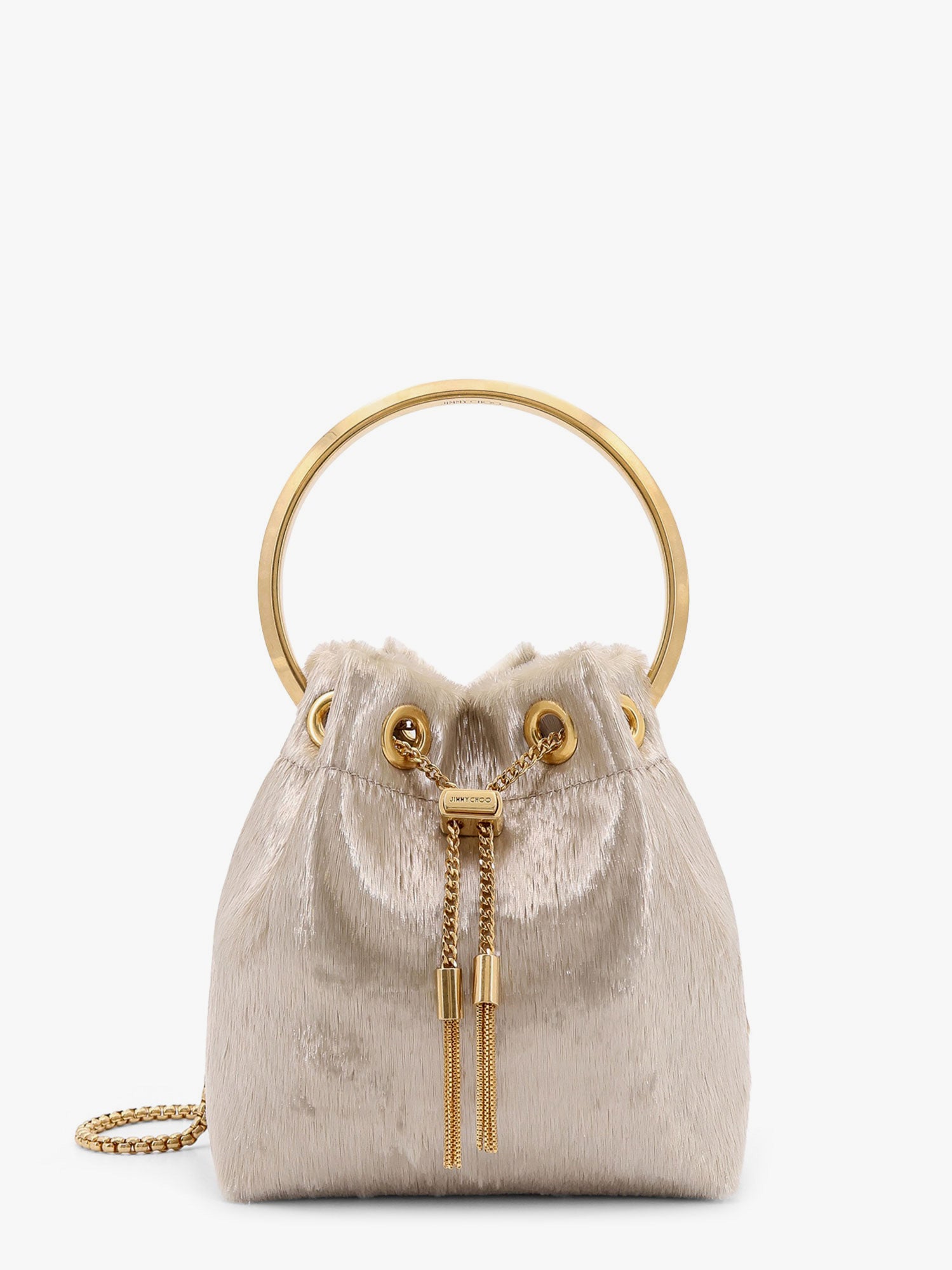 Kabelka Jimmy Choo BON BON Handbag Béžová | BONBONTSWCHAMPAGNE, 0