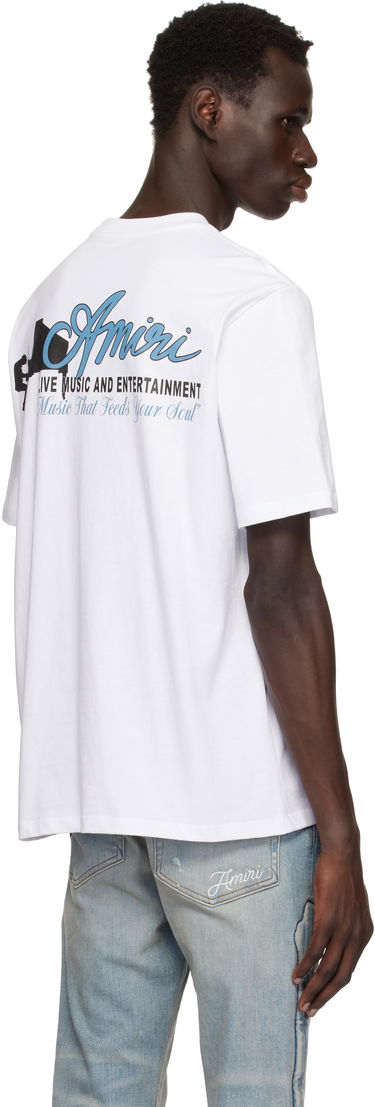 Tričko AMIRI Amiri Jazz Band Graphic T-Shirt Biela | AMJYTE1167, 2