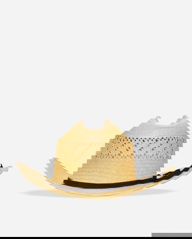 Klobúk WACKO MARIA Straw Cowboy Hat Béžová | 25SS-WMA-HA01 NATURE, 1