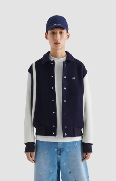 Bunda AXEL ARIGATO Bay Varsity Jacket Čierna | A2183002, 7