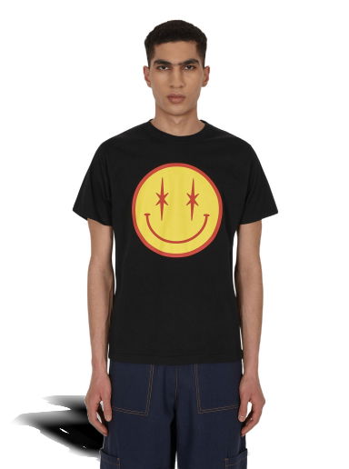 Tričko PHIPPS Smiley T-Shirt Čierna | T001-2MB1J000601001 BLACK